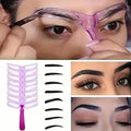 8-Piece: Eyebrow Shaping Stencils Kit